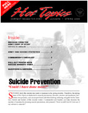 Hot Topic article on Suicide Prevention in Soldiers Magazine